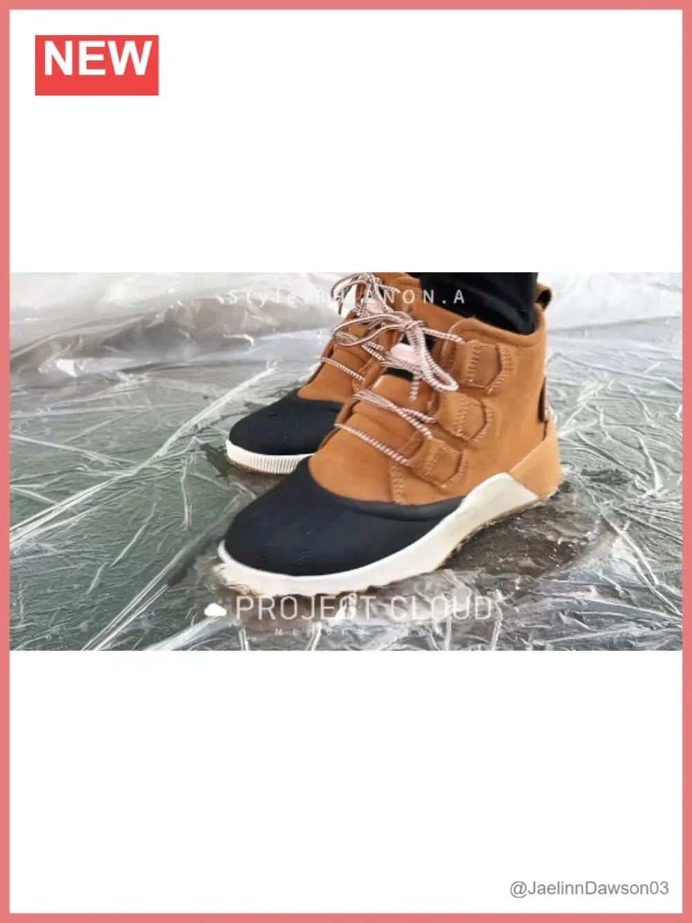 Waterproof Suede Snow Boots Memory Foam Non-Slip Lace-Up Ankle Boots